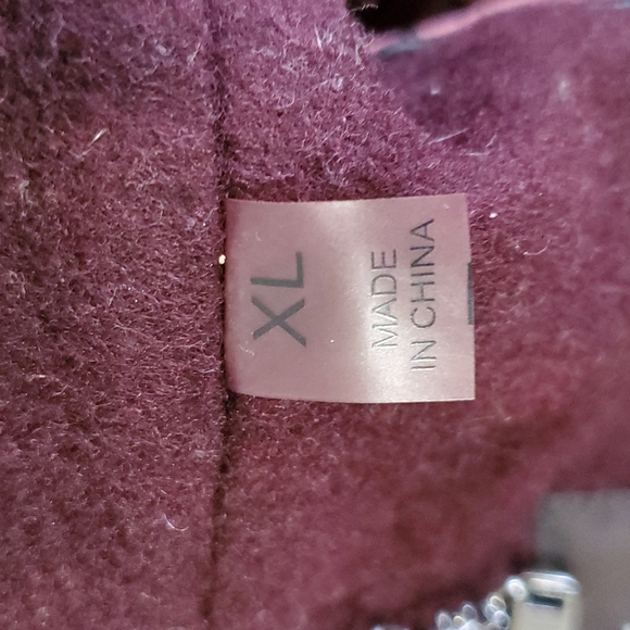 Badgley Mischka woman's belted pea wool blend coat size xl - Picture 14 of 14